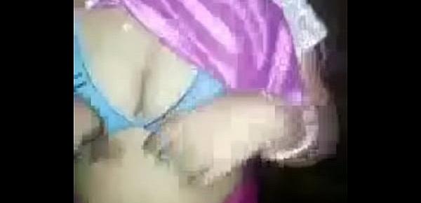  boobs show body by and her married new husband bhabi press